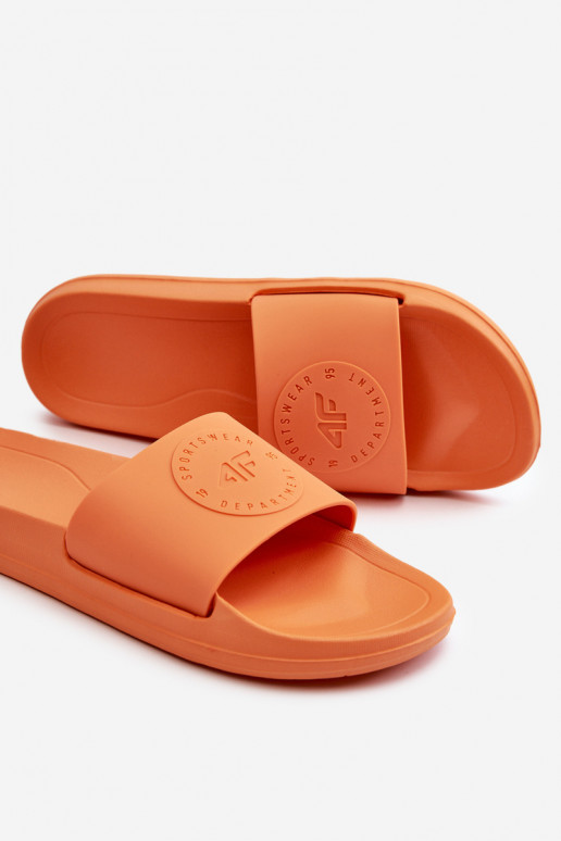 Moteriškos Šlepetės 4FMM00FFLIF045-70S oranžinės spalvos