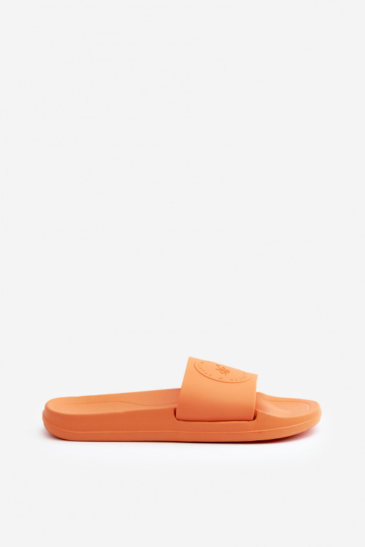 Moteriškos Šlepetės 4FMM00FFLIF045-70S oranžinės spalvos