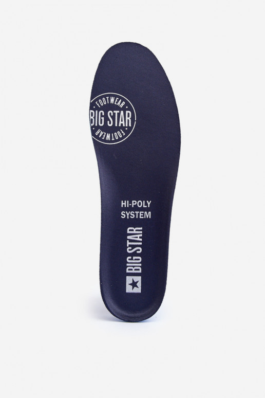 Vidpadžiai Do Butów BIG STAR HI-POLY SYSTEM 2 poros tamsiai mėlynos spalvos