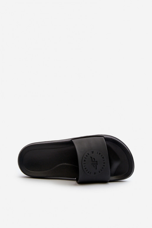 Moteriškos Šlepetės 4FMM00FFLIF045-20S juodos spalvos Moteriškos Šlepetės 4FMM00FFLIF045-20S juodos spalvos