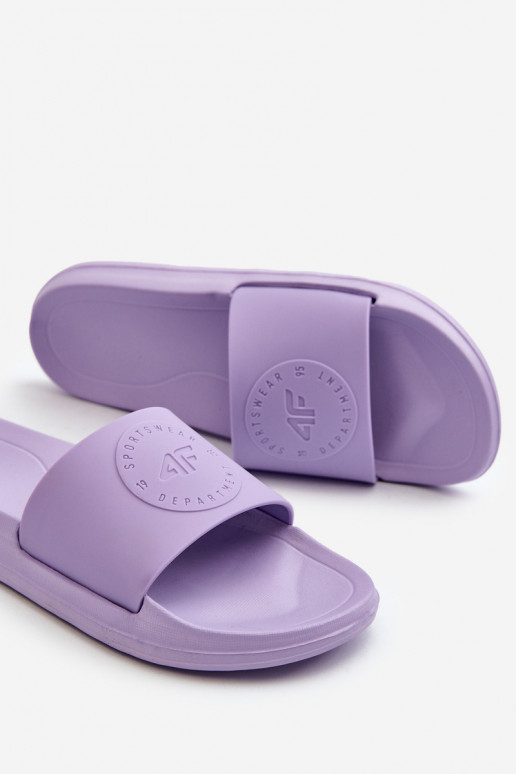 Moteriškos Šlepetės 4FMM00FFLIF045-52S Violetinės spalvos Moteriškos Šlepetės 4FMM00FFLIF045-52S Violetinės spalvos