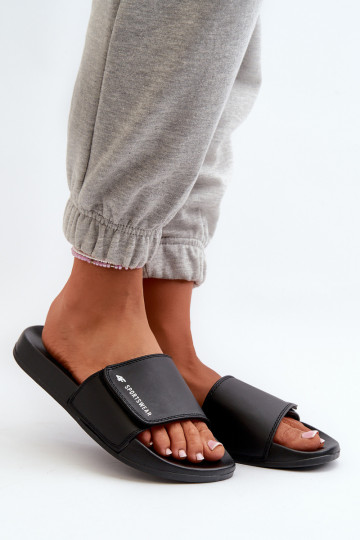 Moteriškos Šlepetės 4FMM00FFLIF031A-20S juodos spalvos 2