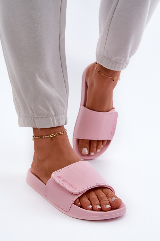 Moteriškas Šlepetės 4FMM00FFLIF031A-56S Šviesaus rausvo atspalvio