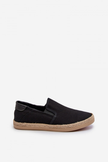 vyrams Sportbačiai espadrilės Su Braid juodos spalvos Fenen 2