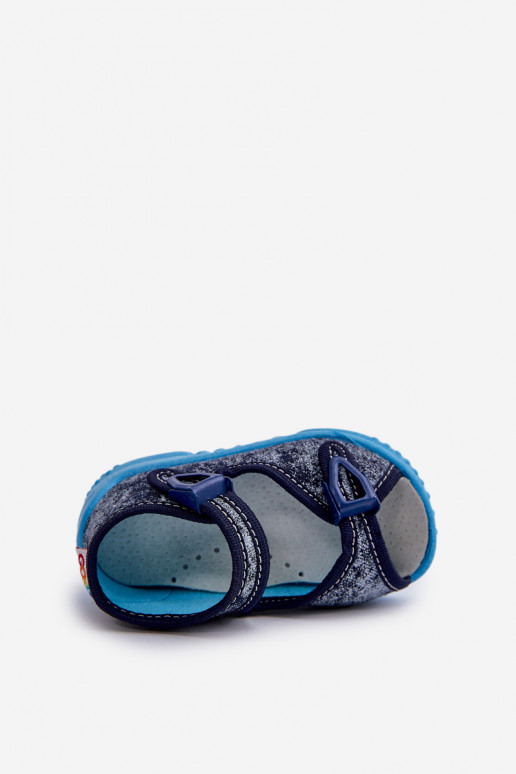 Šlepetės sandalai Vaikiški NEL 310-19 GOKIDS pilkos spalvos Šlepetės sandalai Vaikiški NEL 310-19 GOKIDS pilkos spalvos