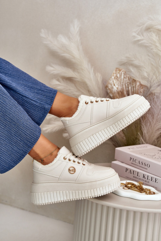 Sneakers modelio batai sportiniai bateliai Moteriškas pašiltinti su madingais masyviais padais smėlio spalvos Verissha Sneakers modelio batai sportiniai bateliai Moteriškas pašiltinti su madingais masyviais padais smėlio spalvos Verissha