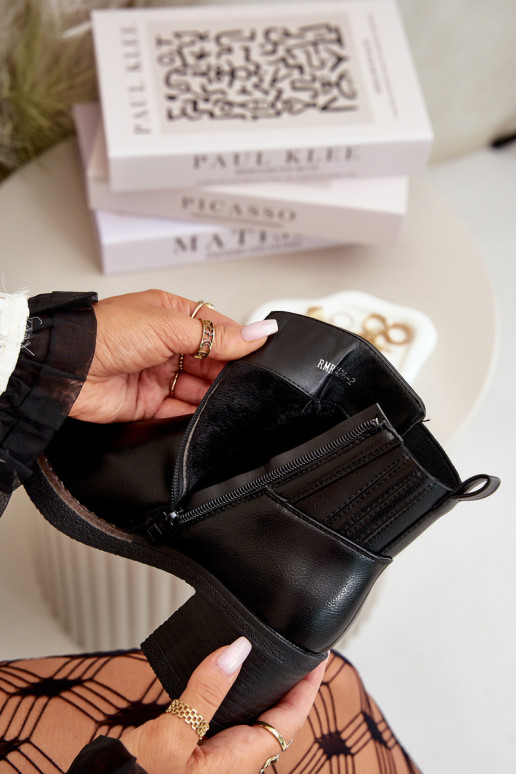 pašiltinti Moteriški aulinukai Eko Oda juodos spalvos Irittes