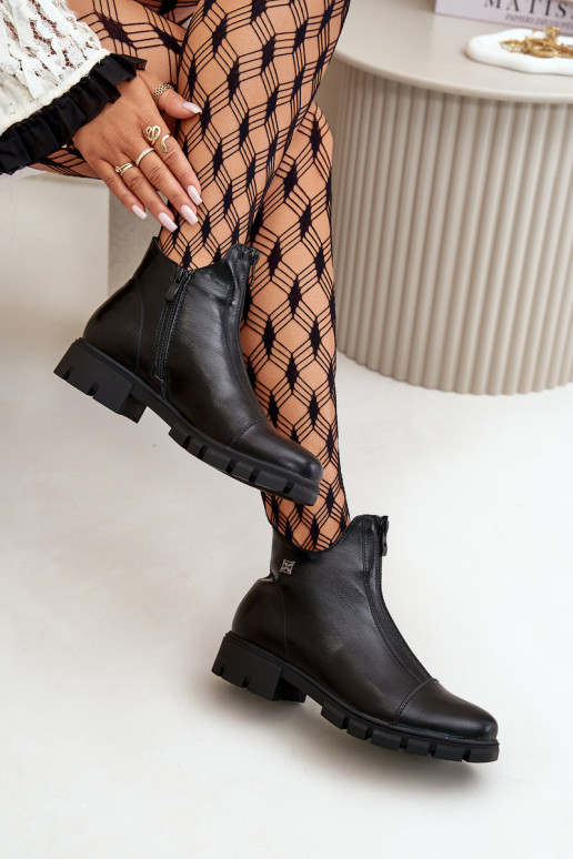 pašiltinti Moteriški aulinukai iš eko odos juodos spalvos Verietta pašiltinti Moteriški aulinukai iš eko odos juodos spalvos Verietta