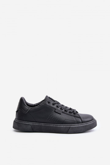 laisvalaikio batai Sneakers modelio batai vyrams iš dirbtinės odos Big Star OO174117 juodos spalvos 2