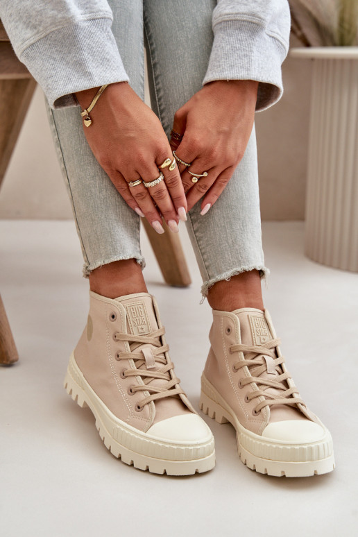 Laisvalaikio bateliai su auliuku Dėl Kubo Big Star OO274006 smėlio spalvos