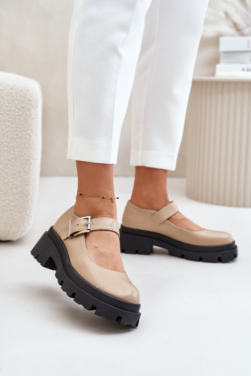 batai Moteriškas su sagtimis smėlio spalvos Plikuria batai Moteriškas su sagtimis smėlio spalvos Plikuria