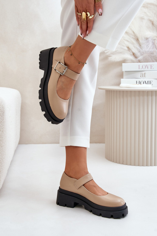 batai Moteriškas su sagtimis smėlio spalvos Plikuria batai Moteriškas su sagtimis smėlio spalvos Plikuria