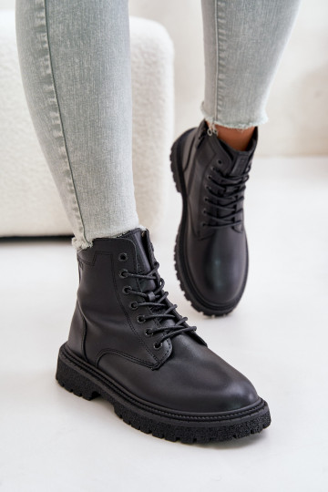 pašiltinti Darbiniai kulkšnies batai Moteriškas OO274A126 juodos spalvos 2