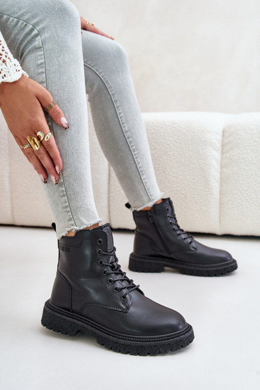 pašiltinti Darbiniai kulkšnies batai Moteriškas OO274A126 juodos spalvos pašiltinti Darbiniai kulkšnies batai Moteriškas OO274A126 juodos spalvos