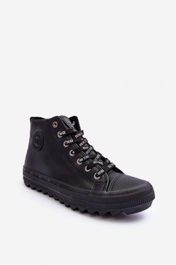 Laisvalaikio bateliai Big Star Aukštas pašiltinti juodos spalvos EE274110 2