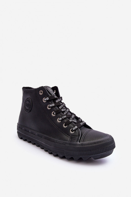 Laisvalaikio bateliai Big Star Aukštas pašiltinti juodos spalvos EE274110 Laisvalaikio bateliai Big Star Aukštas pašiltinti juodos spalvos EE274110