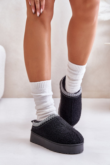 sniego batai Moteriškas su platforma Z Haftem juodos spalvos Tirissa 2