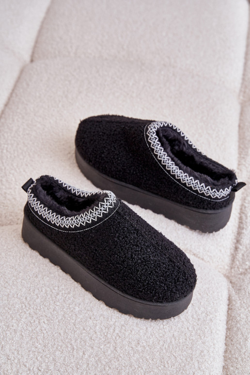 sniego batai Moteriškas su platforma Z Haftem juodos spalvos Tirissa sniego batai Moteriškas su platforma Z Haftem juodos spalvos Tirissa