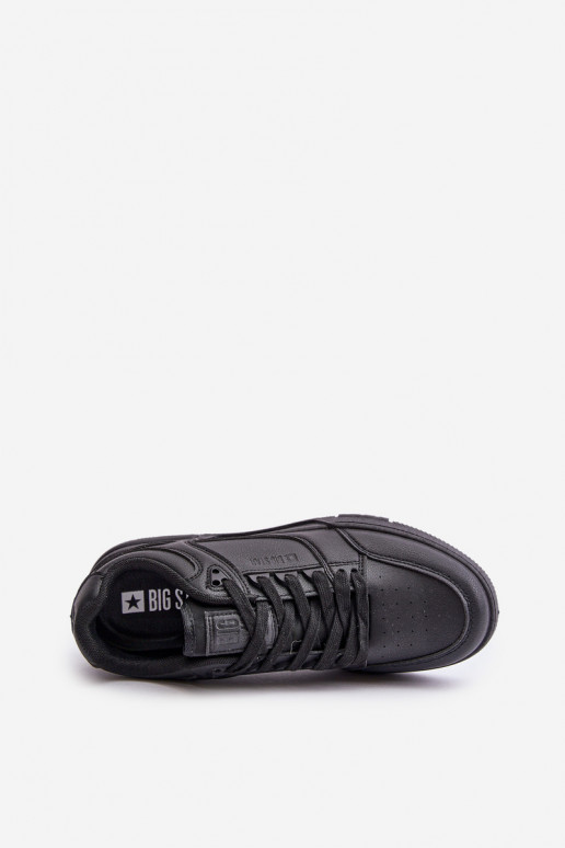 Sneakers modelio batai vyrams Big Star OO174670 HI-POLY SYSTEM juodos spalvos