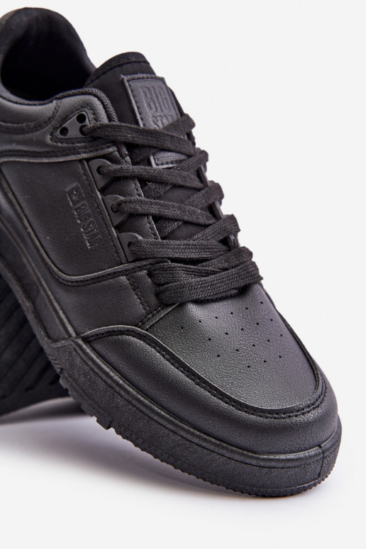 Žemas Sneakers modelio batai vyrams Big Star OO174670 HI-POLY SYSTEM juodos spalvos