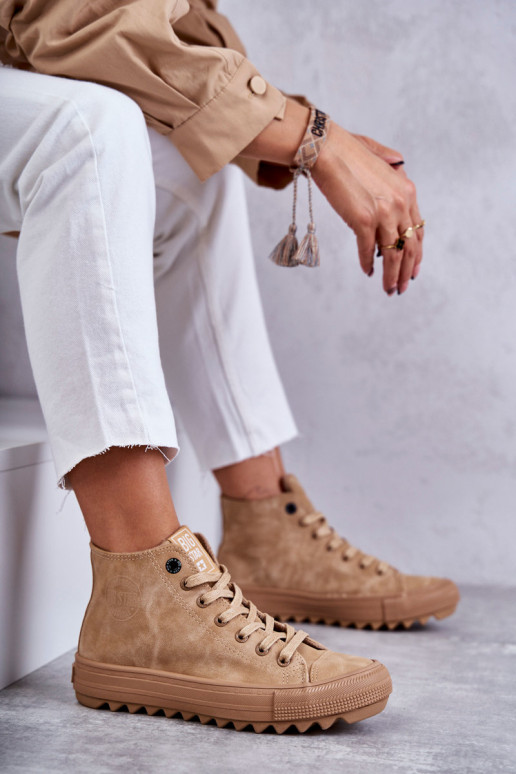 Laisvalaikio bateliai Big Star Aukštas pašiltinti rudos spalvos GG274072 Laisvalaikio bateliai Big Star Aukštas pašiltinti rudos spalvos GG274072