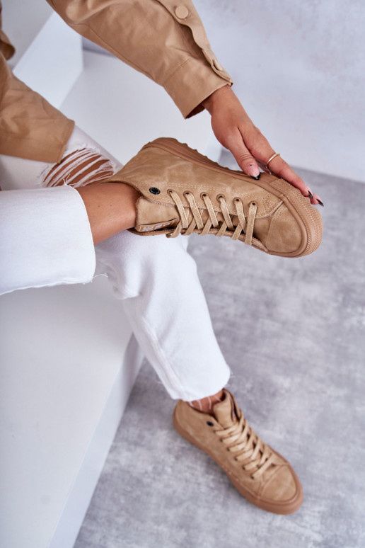 Laisvalaikio bateliai Big Star Aukštas pašiltinti rudos spalvos GG274072 Laisvalaikio bateliai Big Star Aukštas pašiltinti rudos spalvos GG274072