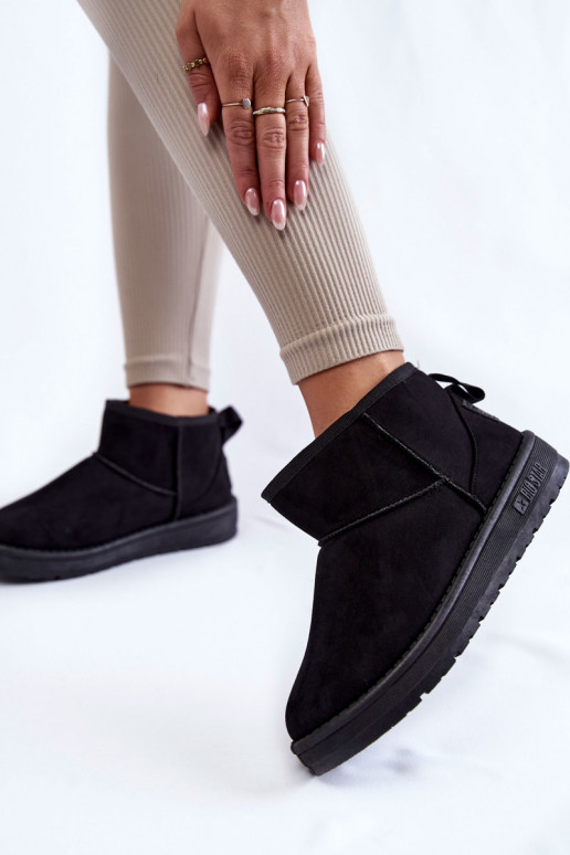 pašiltinti sniego batai Big Star KK274288 juodos spalvos pašiltinti sniego batai Big Star KK274288 juodos spalvos