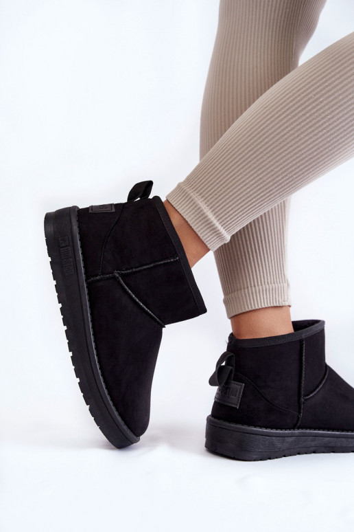 pašiltinti sniego batai Big Star KK274288 juodos spalvos pašiltinti sniego batai Big Star KK274288 juodos spalvos