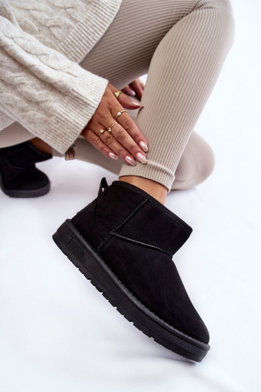 pašiltinti sniego batai Big Star KK274288 juodos spalvos pašiltinti sniego batai Big Star KK274288 juodos spalvos