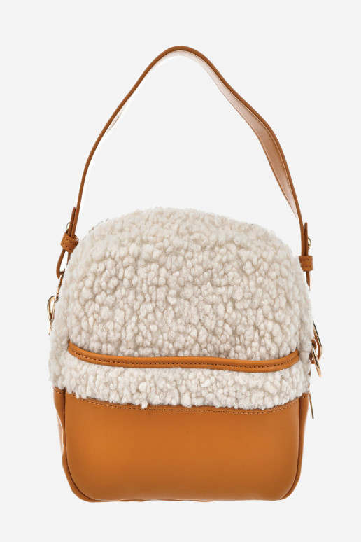 Nedidelė moteriška rankinė Big Star OO574131 rudos spalvos