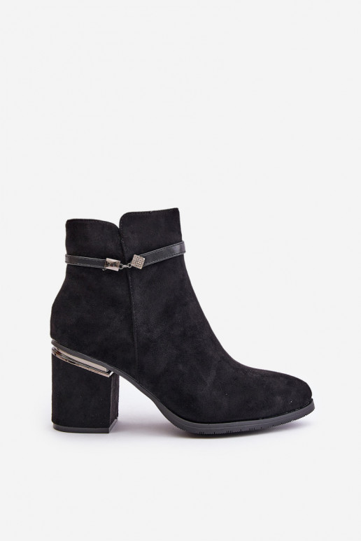 pašiltinti Moteriški aulinukai su dekoruotais kulnais Vinceza 16446 juodos spalvos pašiltinti Moteriški aulinukai su dekoruotais kulnais Vinceza 16446 juodos spalvos