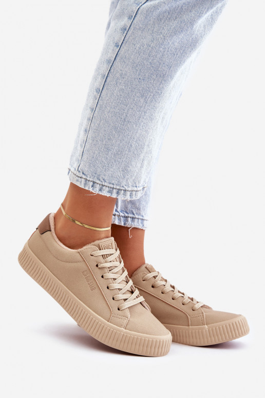 pašiltinti Laisvalaikio bateliai Big Star OO274A461 smėlio spalvos