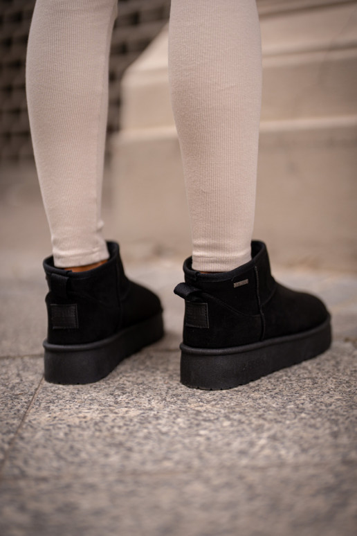 Sniego batai su platforma Big Star OO274A099 juodos spalvos Sniego batai su platforma Big Star OO274A099 juodos spalvos