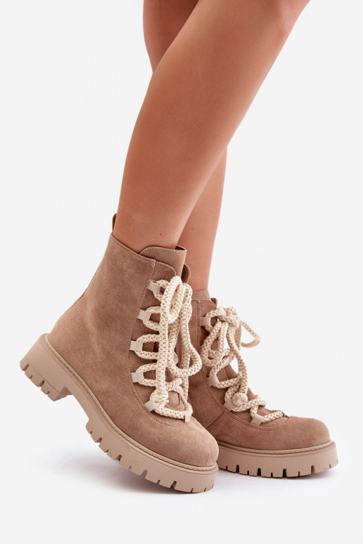 pašiltinti Aulinukai Z iš eko zomšosu Į Pilį smėlio spalvos Caellita pašiltinti Aulinukai Z iš eko zomšosu Į Pilį smėlio spalvos Caellita