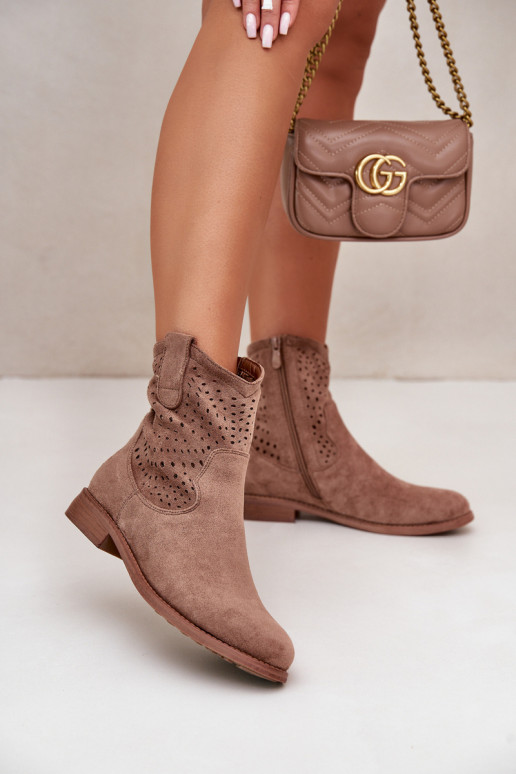 Moteriški ažūriniai aulinukai su... Moteriški ažūriniai aulinukai su...