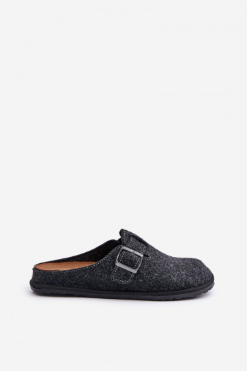 Patogios šlepetės vyrams su sagtimis Inblu SI000019 pilkos spalvos 2