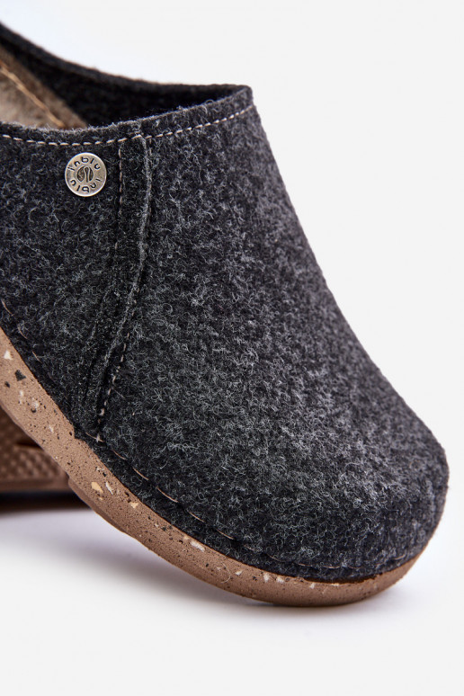 vyrams batai naminės Šlepetės Šlepetės Inblu MT000011 pilkos spalvos vyrams batai naminės Šlepetės Šlepetės Inblu MT000011 pilkos spalvos