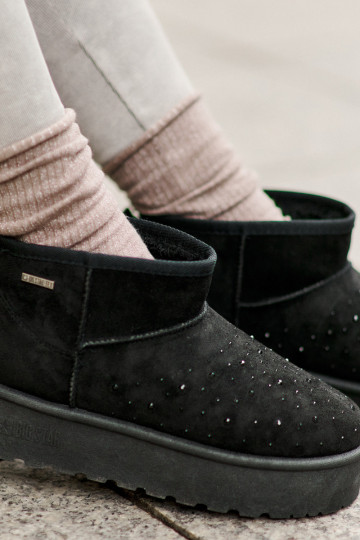 sniego batai Su dekoracija su platforma Big Star OO274A105 juodos spalvos 2