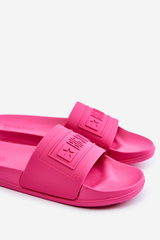 Moteriškos šlepetės Big Star OO274037 rožinės spalvos  Moteriškos šlepetės Big Star OO274037 rožinės spalvos