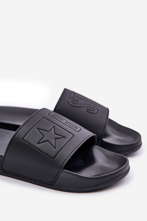 Lengvos šlepetės Big Star OO274040 juodos spalvos