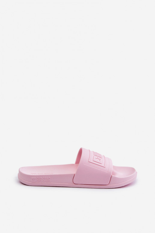  Moteriškos šlepetės Big Star OO274036 rožinės spalvos