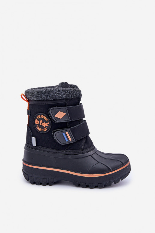 sniego batai Vaikiški su lipniais užsegimais Lee Cooper LCJ-24-44-2865K juodos spalvos sniego batai Vaikiški su lipniais užsegimais Lee Cooper LCJ-24-44-2865K juodos spalvos