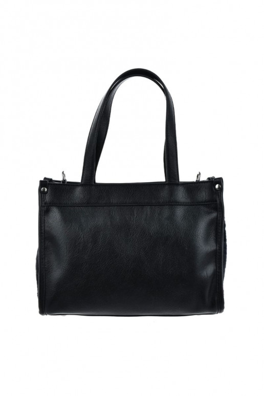 Rankinė Bagažinė su kailiuku Big Star OO574067 juoda