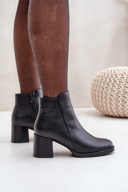 pašiltinti Aulinukai su kulniukais juodos spalvos Feliveth