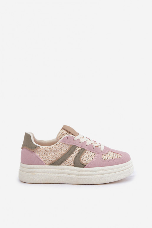 Moteriški sneakers su platforma įvairių spalvų Lesida