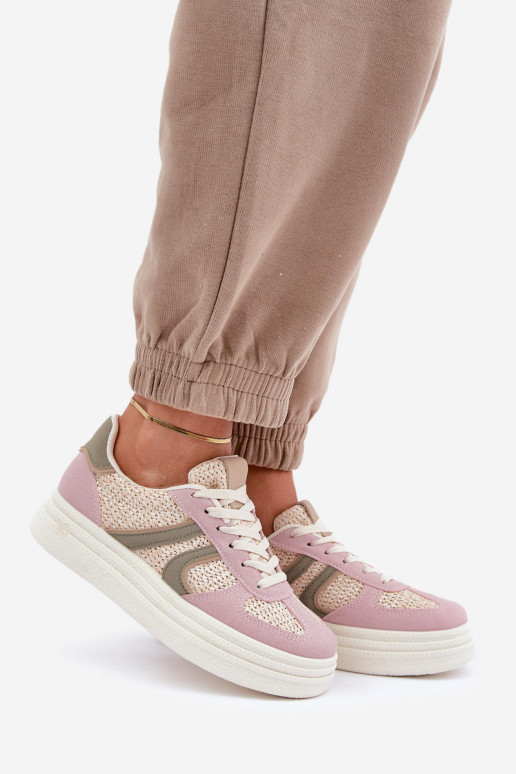 Moteriški sneakers su platforma įvairių spalvų Lesida
