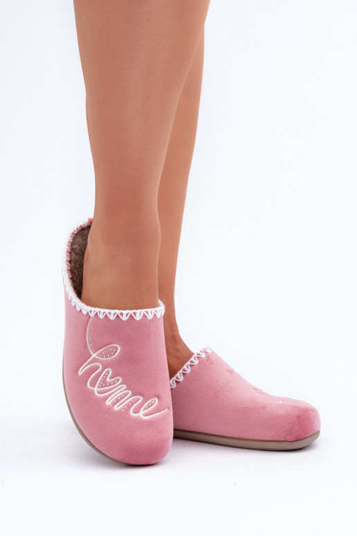 batai naminės Šlepetės Moteriškas Inblu GF000026 rožinės spalvos batai naminės Šlepetės Moteriškas Inblu GF000026 rožinės spalvos