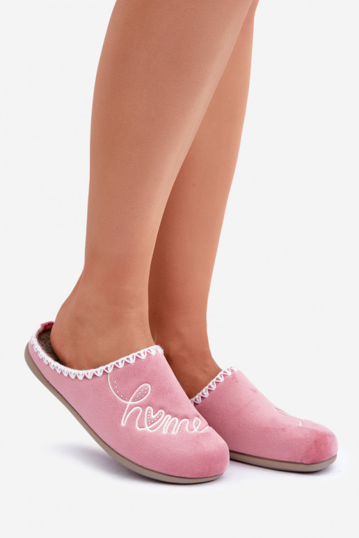 batai naminės Šlepetės Moteriškas Inblu GF000026 rožinės spalvos batai naminės Šlepetės Moteriškas Inblu GF000026 rožinės spalvos