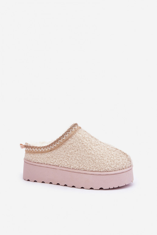 sniego batai Moteriškas su platforma Z Haftem dramblio kaulo spalvos Tirissa