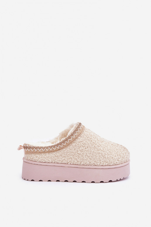 sniego batai Moteriškas su platforma Z Haftem dramblio kaulo spalvos Tirissa